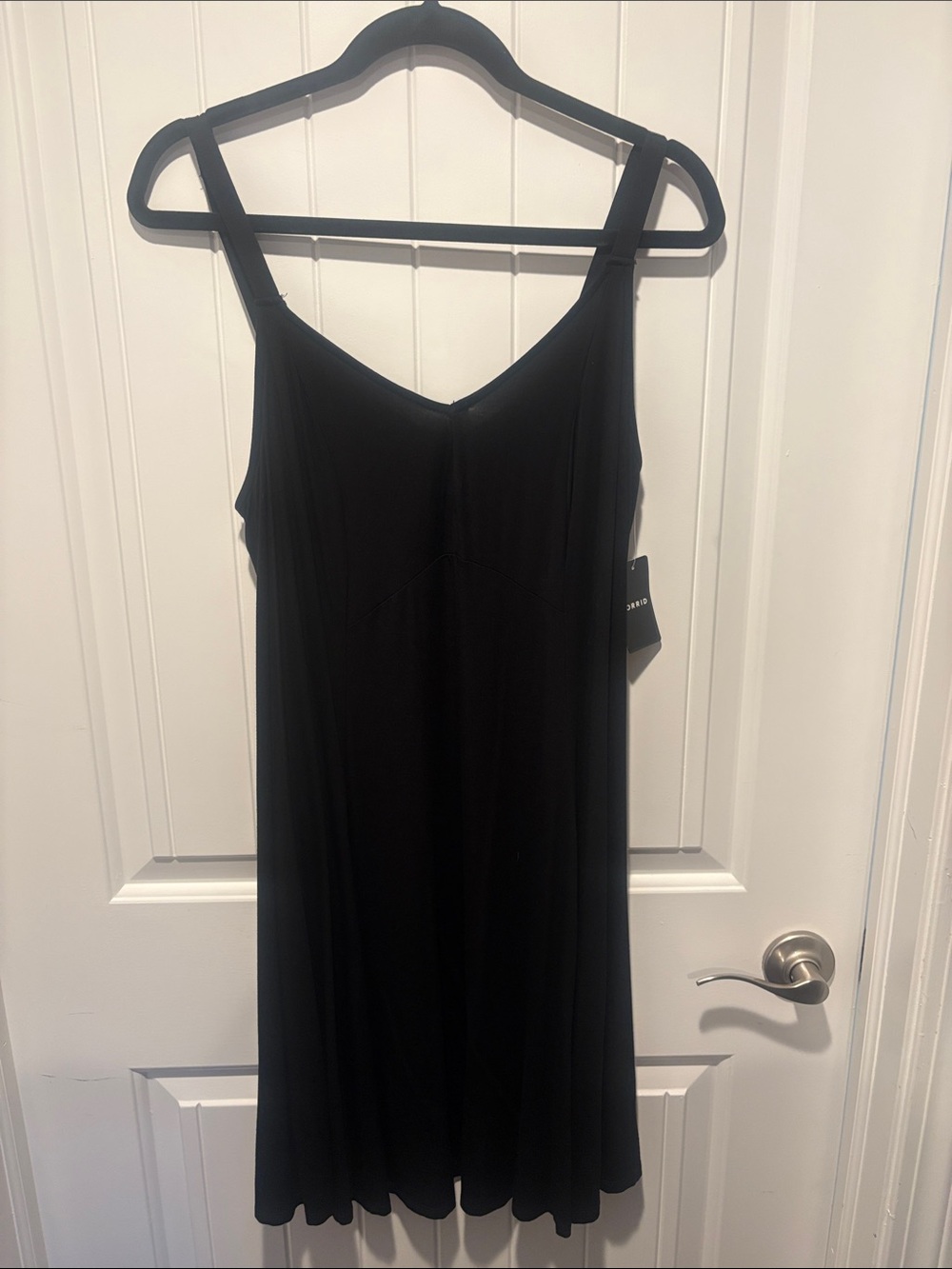 torrid Black Midi Slip Dress
